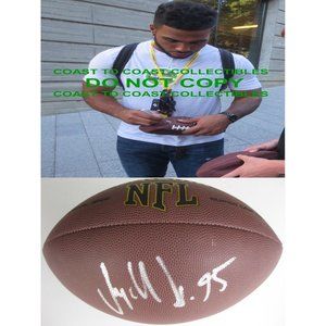 Mychal Kendricks Seattle Seahawks Eagles signed autographed NFL football proof